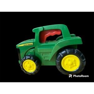 John Deere Flashlight Toy Light & Sounds Pop Up Hood Learning Curve Hand Held 8"